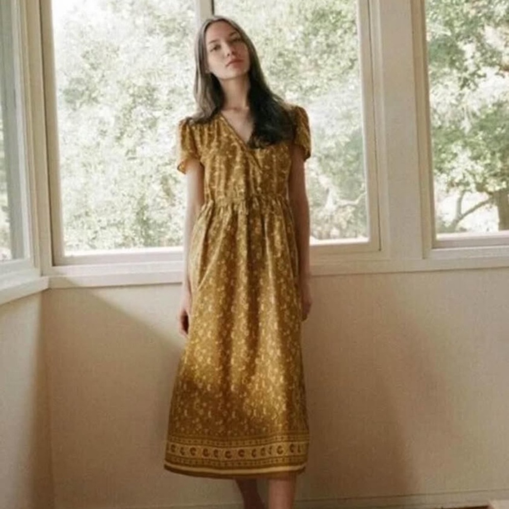 Christy Dawn - Dawn Dress in Goldenrod